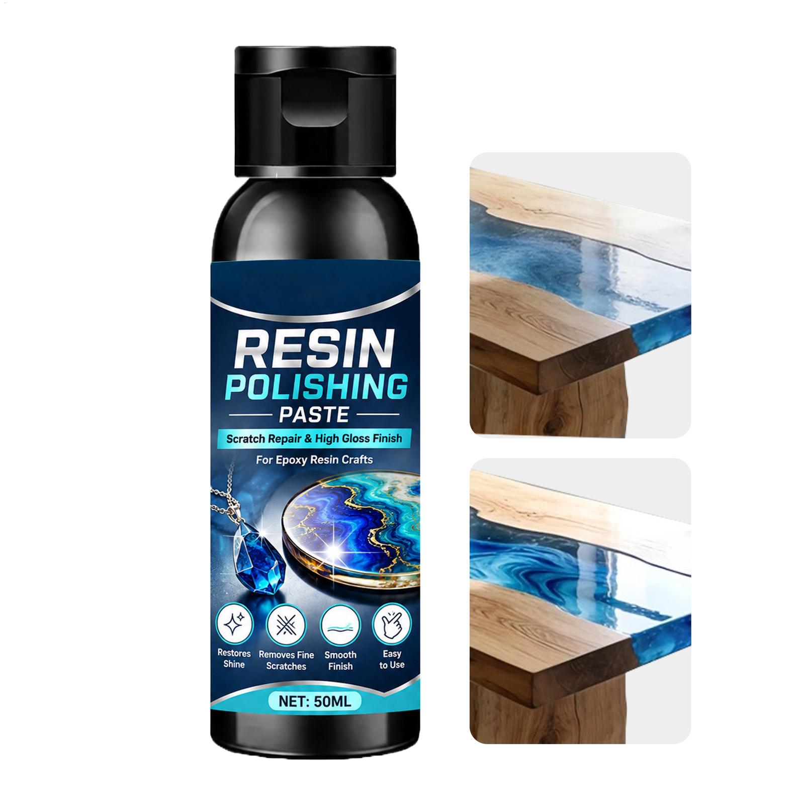 Resin Craft Workshop - معجون تلميع الراتنج 50 مل، مزيل