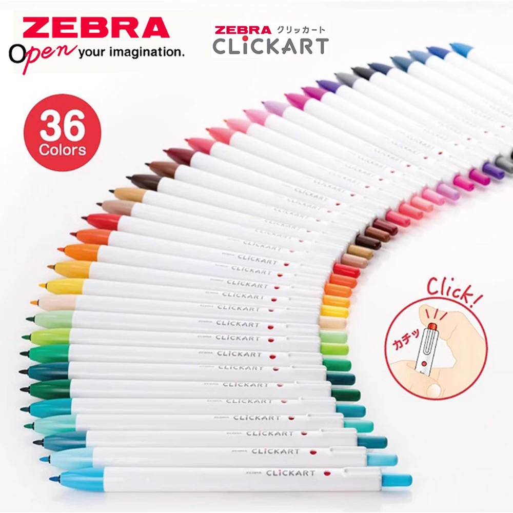 Zebra Pen Mildliner - 1 قطعة قلم تحديد زيبرا الياباني