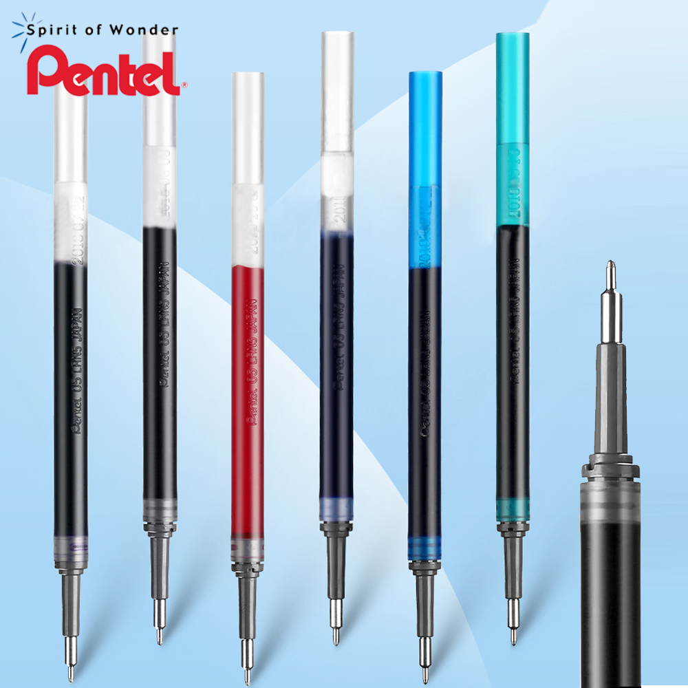Pentel Pen Energel - 1 Pentel جل الملء LRN5 السلس