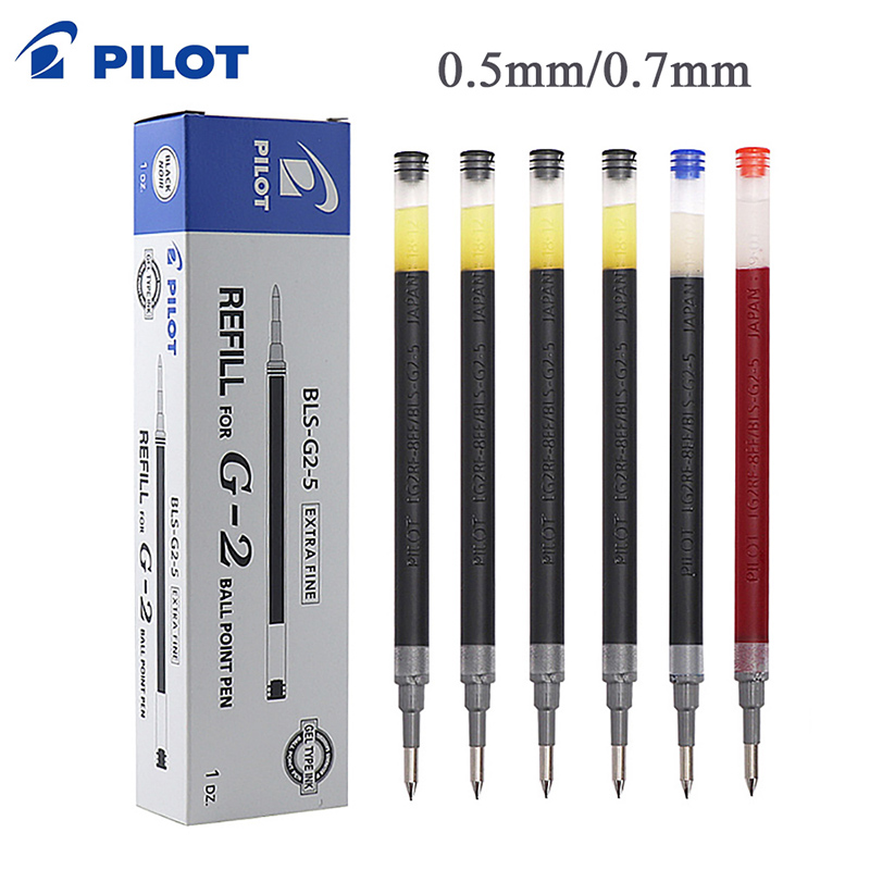 Pilot Pen G2 - 6 قطعة اليابان الطيار هلام القلم