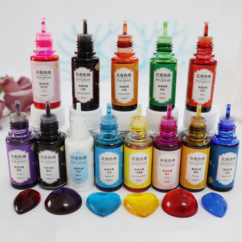 Resin Dye Alcohol - 10 مللي الايبوكسي الراتنج نشر الصباغ