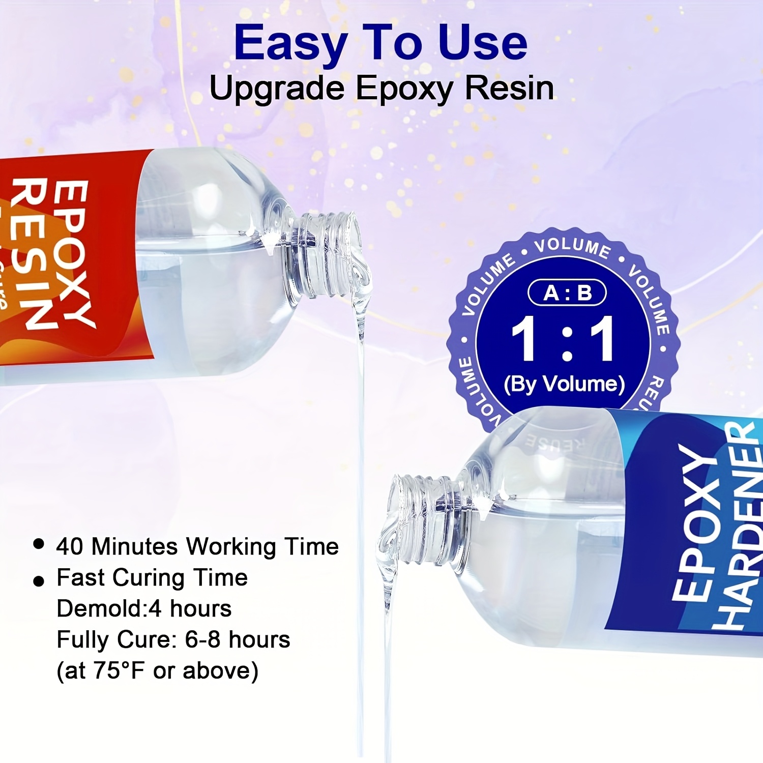 طقم راتنج إيبوكسي شفاف 8 أونصة - مراجعة Resin Jewelry Kit وسعره