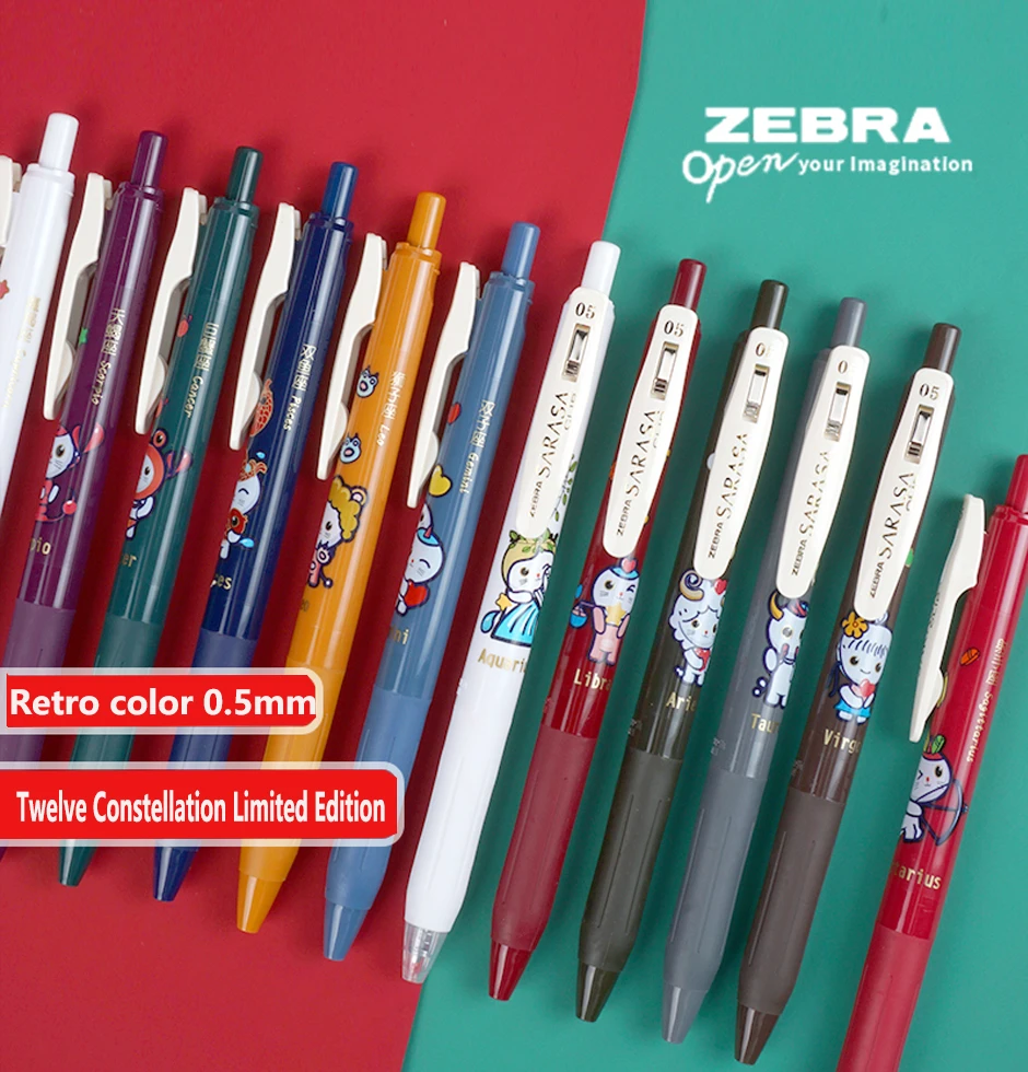 اليابان زيبرا زيبرا JJ15 جديد  - مراجعة Zebra Pen Sarasa وسعره