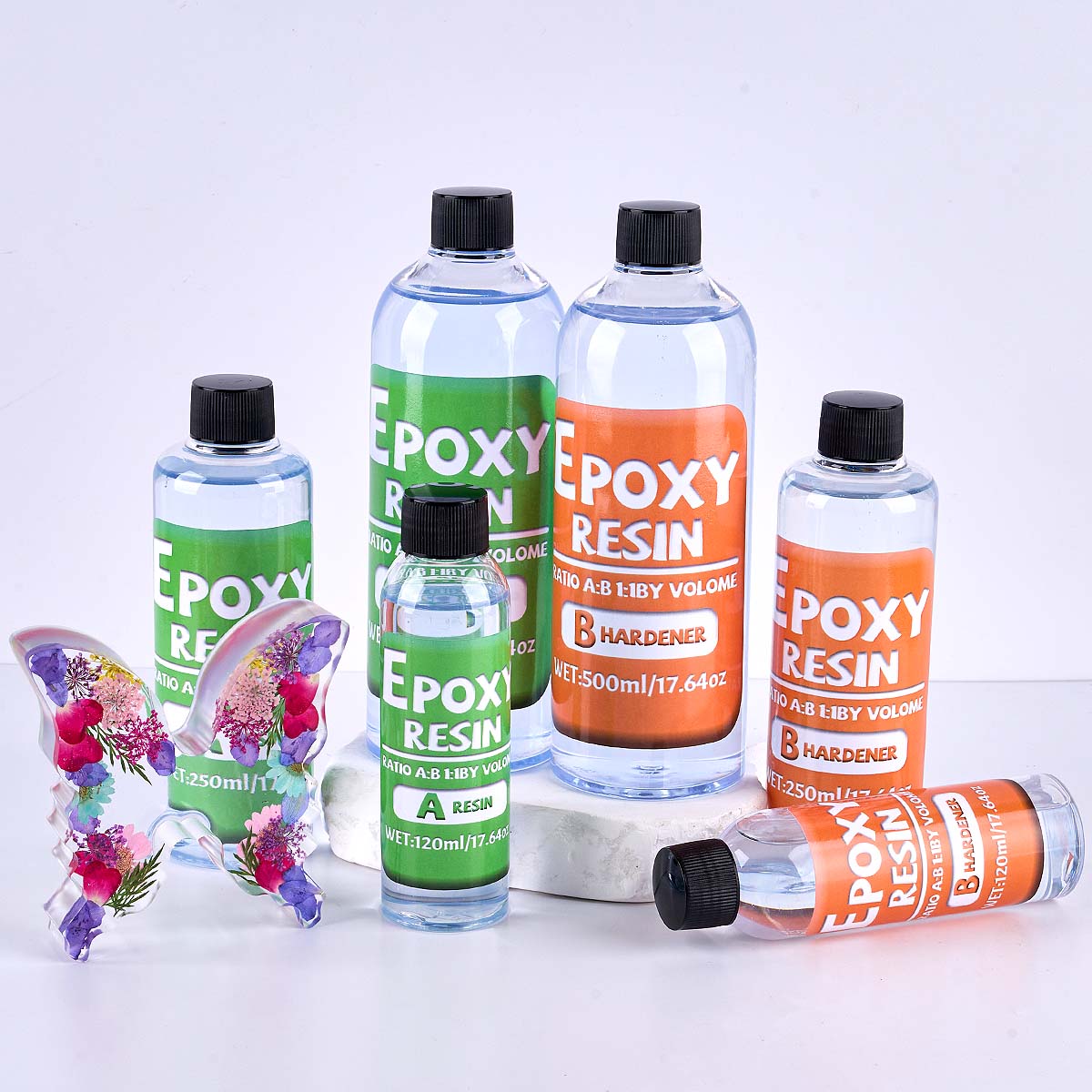 1:1 نسبة الايبوكسي الراتنج عدة - مراجعة Resin Jewelry Kit وسعره