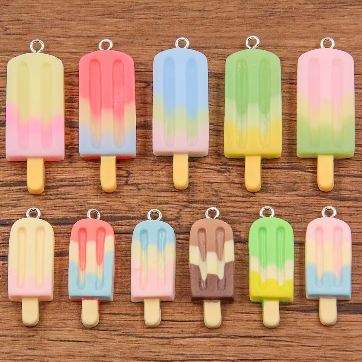 6 قطع من الحلي الراتنجية على ش - مراجعة Resin Crafts Diy وسعره