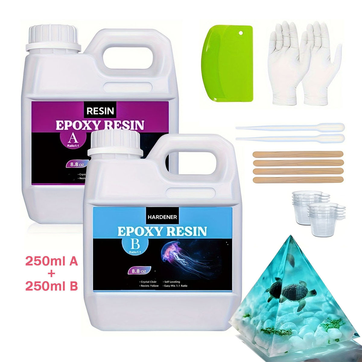 مجموعة راتينج الصب الشفاف الكر - مراجعة Resin Jewelry Kit وسعره