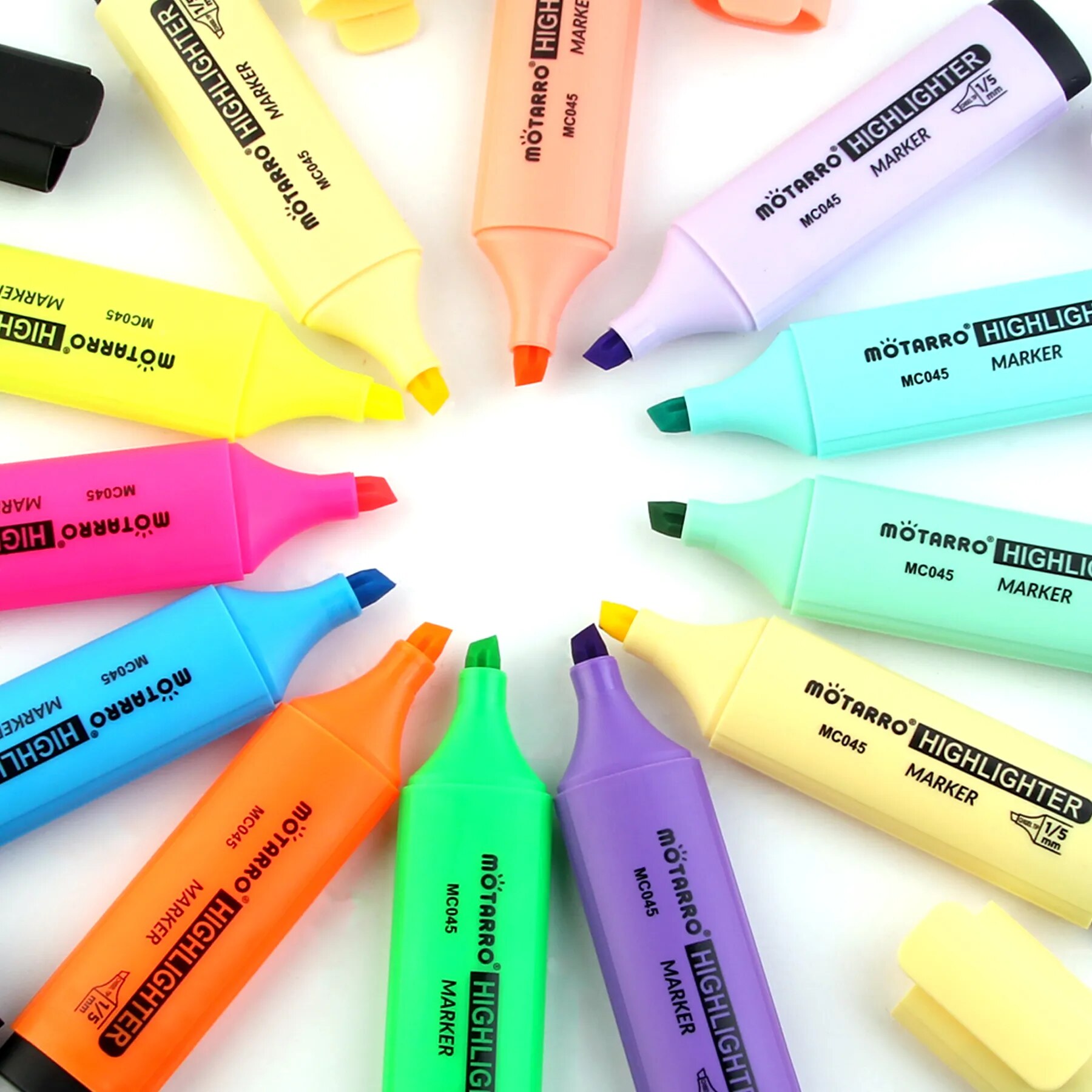 MOTARRO 12 قطعة علامات صندوق ب - مراجعة Stabilo Marker Boss وسعره