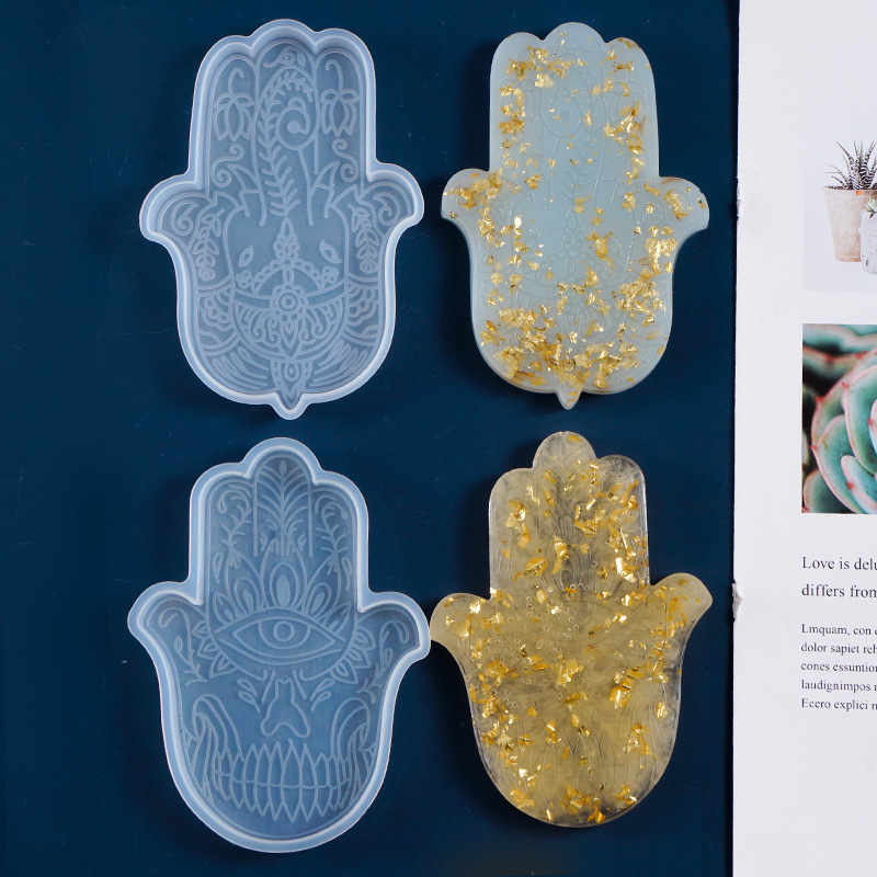 1 قطعة Coaster بها بنفسك كوستر - مراجعة Silicone Mold Tray وسعره
