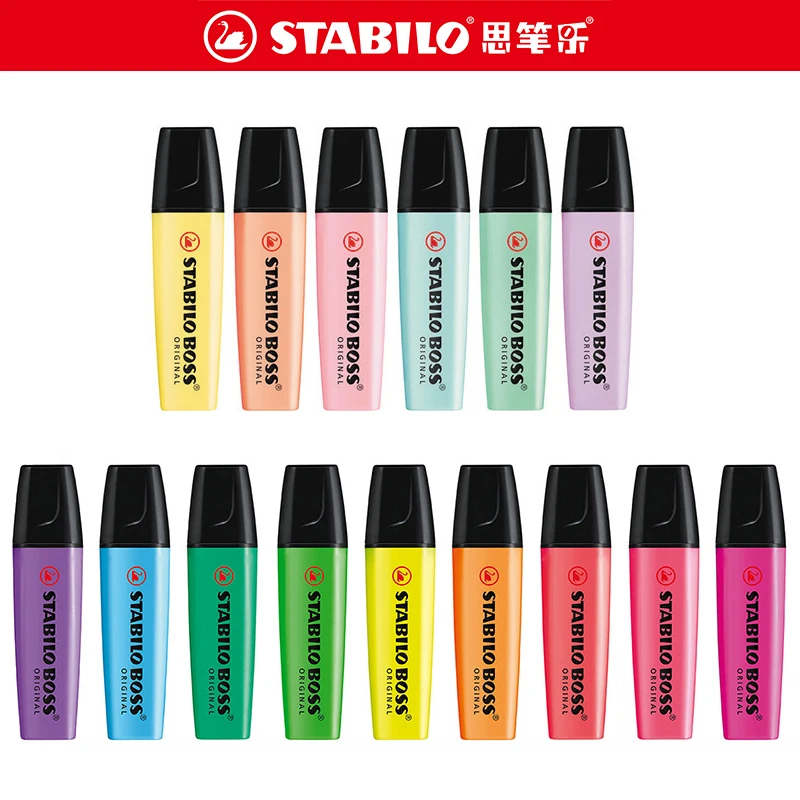 أقلام تلوين STABILO بـ 5/9/14  - مراجعة Stabilo Marker Boss وسعره