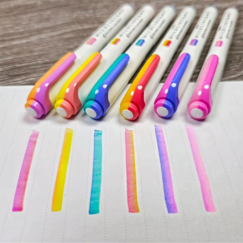 أقلام تحديد مزدوجة الألوان من  - مراجعة Zebra Pen Mildliner وسعره