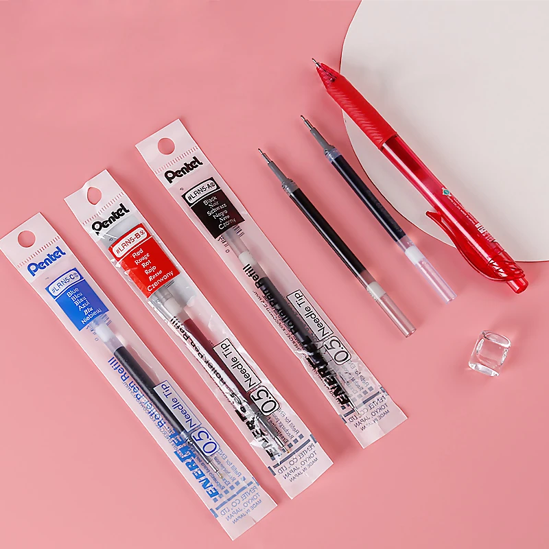 أقلام جل تجفيف بنتل ، إعادة تع - مراجعة Pentel Pen Energel وسعره