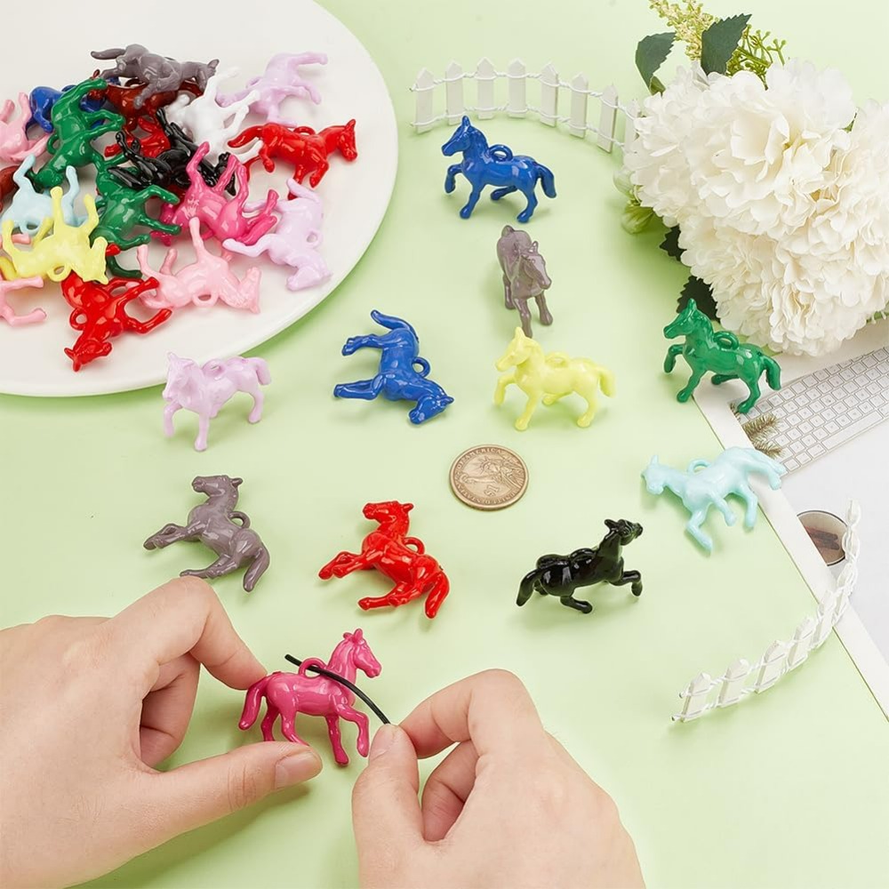 48 قطعة المعلقات الاكريليك مبه - مراجعة Resin Crafts وسعره
