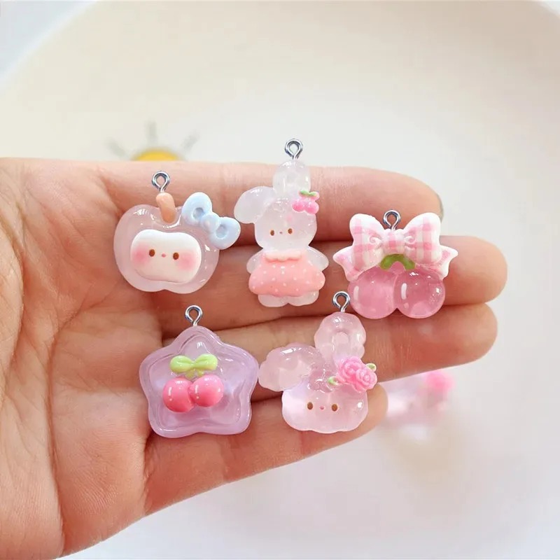 10 قطع من الحلي الراتنجية اللط - مراجعة Resin Crafts Diy وسعره