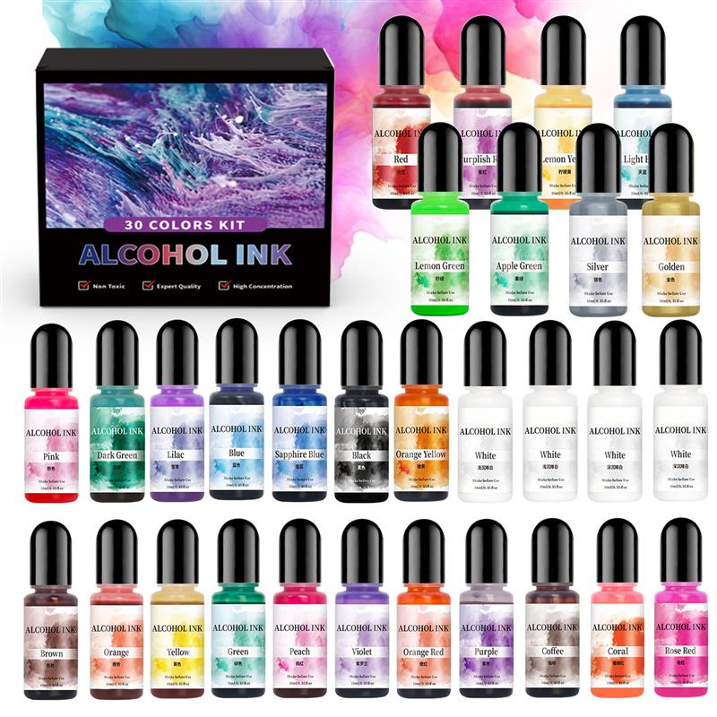 سائل كحول نشر صبغة راتنجات الإ - مراجعة Resin Dye Alcohol وسعره