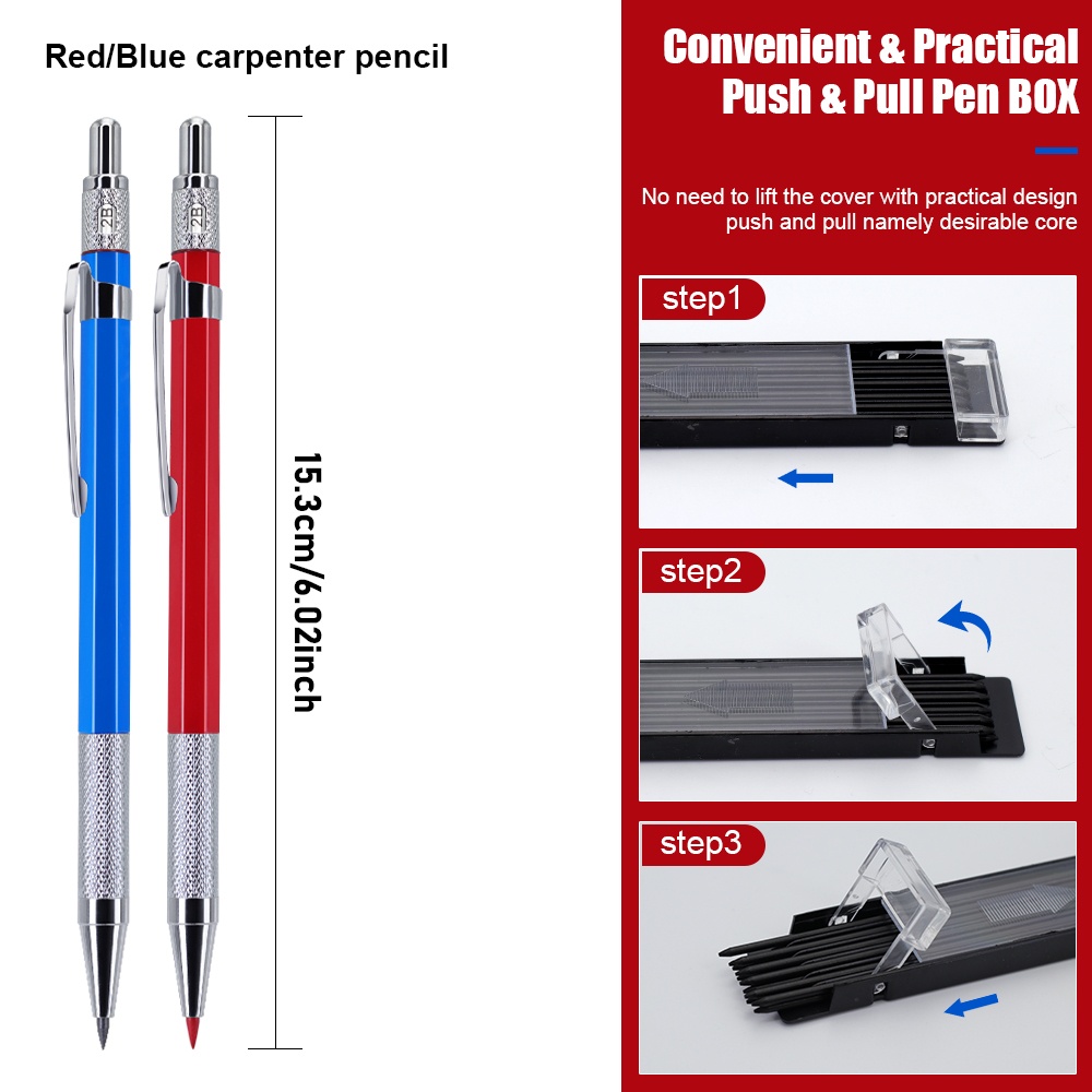 قلم رصاص ميكانيكي معدني متعدد  - مراجعة Staedtler Pencil Lumocolor وسعره