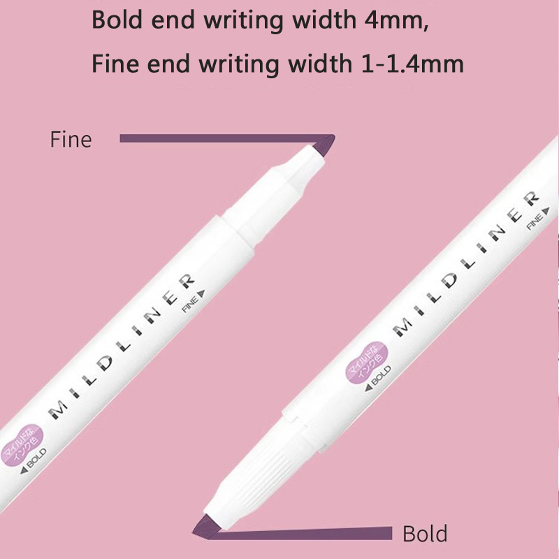 1 قطعة زيبرا WKT7 Mildliner هي - مراجعة Zebra Pen Mildliner وسعره