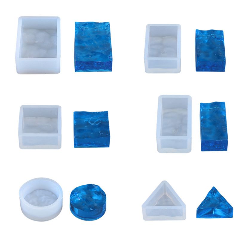مجموعة قوالب راتنجية على شكل أ - مراجعة Resin Ocean Wave Mold وسعره