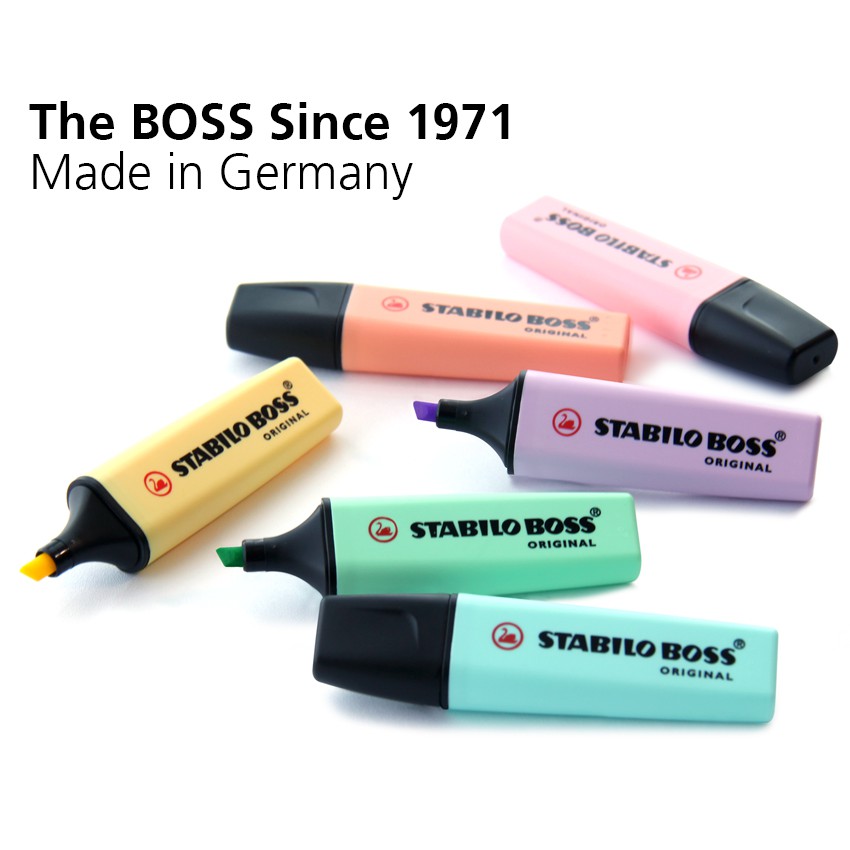 أقلام تمييز باستيل أصلية من ست - مراجعة Stabilo Marker Boss وسعره