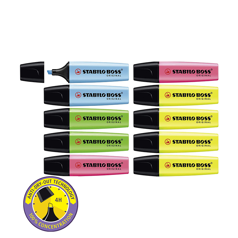 STABILO Highlighter BOSS ORIGI - مراجعة Stabilo Marker Boss وسعره