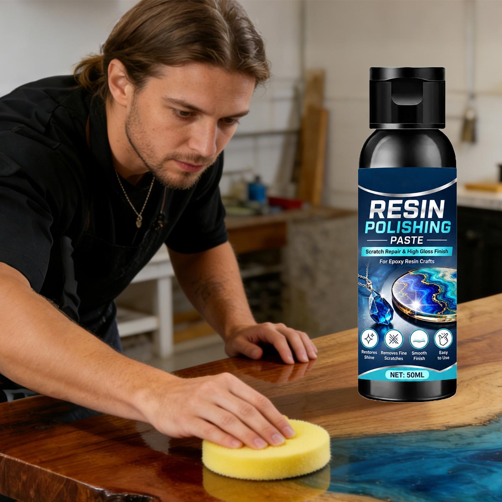 معجون تلميع الراتنج اللطيف طوي - مراجعة Resin Craft Workshop وسعره